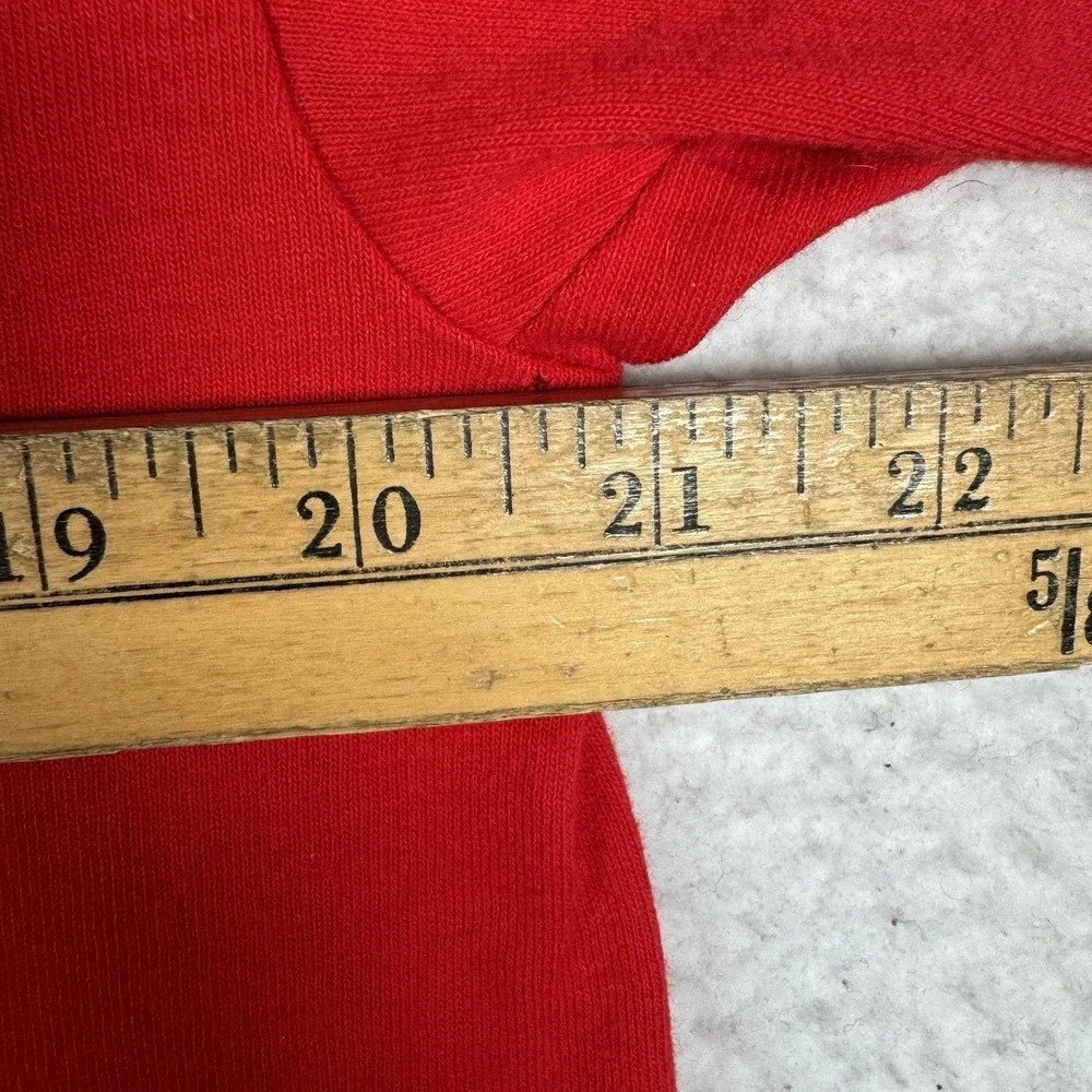 Vintage 90s CHICAGO BULLS LOGO 7 Shirt - Men's Large - Big Logo Red